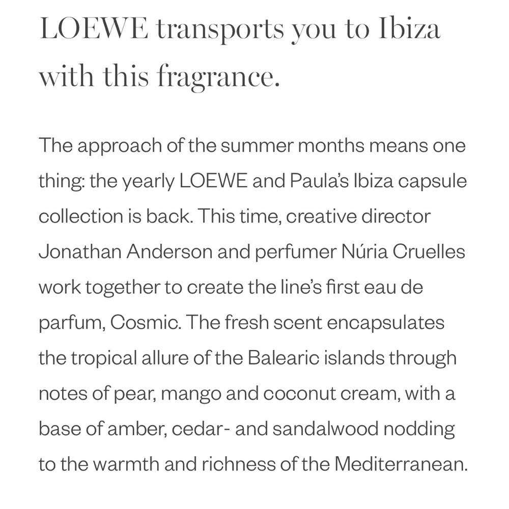Loewe Ibiza Fragrance Experience - Picture 2 of 6